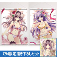 ななろば華描き下ろしシーツ 立花ねお＆東雲風華(水着) ななろば華描き下ろしシーツ 立花ねお＆東雲風華(水着) なな