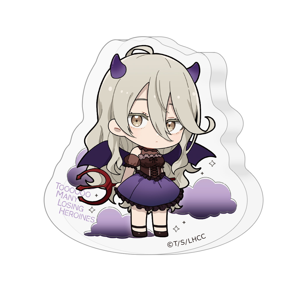 負けヒロインが多すぎる！]ダイカットアクリルブロック（志喜屋夢子