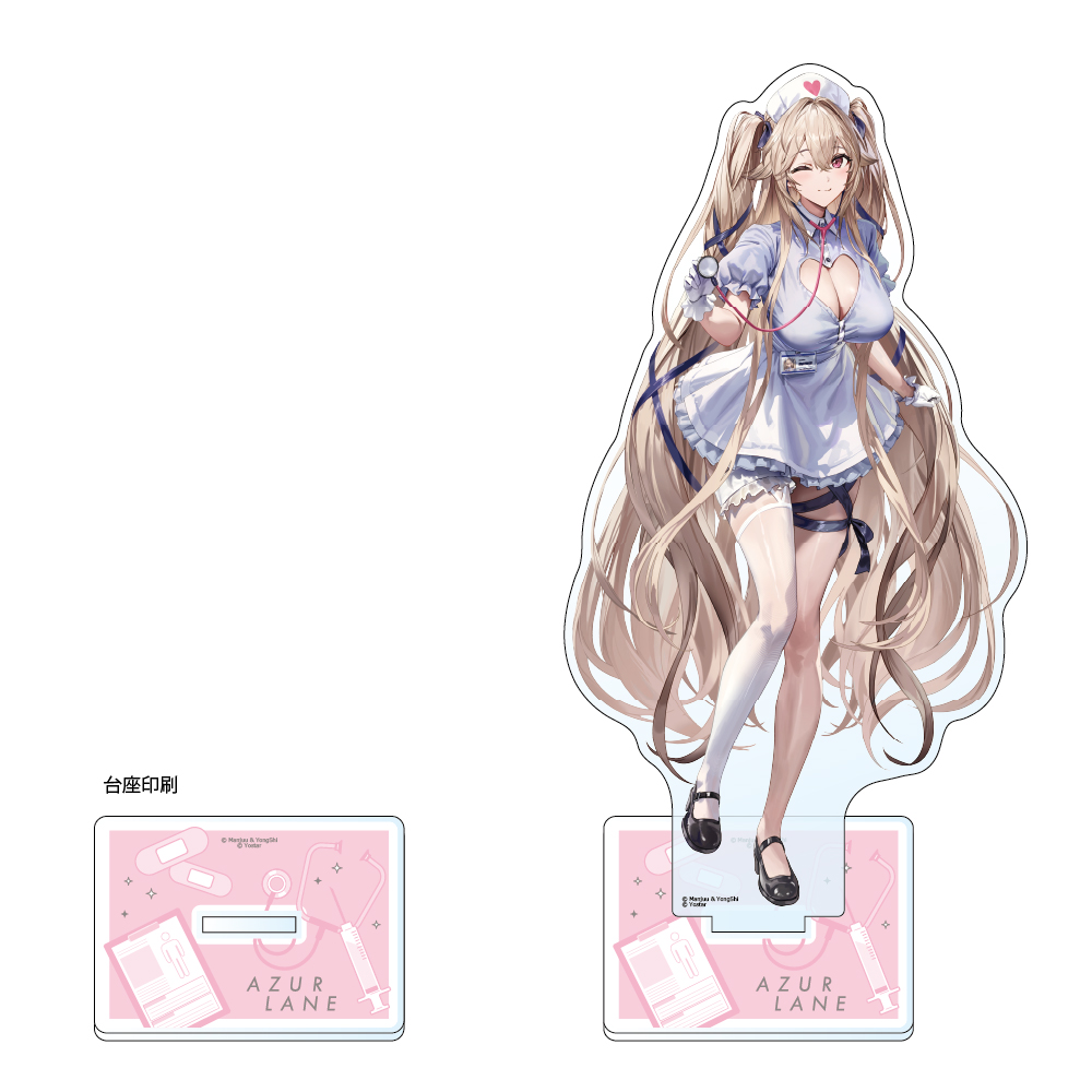 アンカレッジ　アクリルスタンド　2種 アズールレーン]描き下ろし特大アクリルスタンド（アンカレッジ