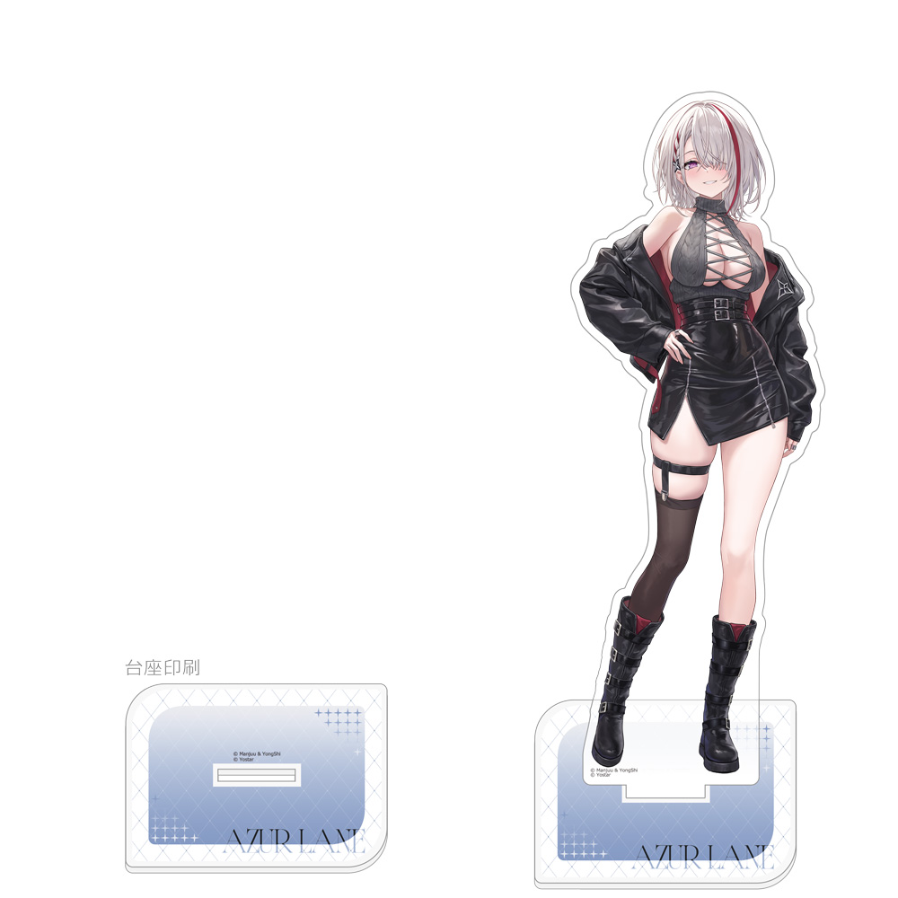アズールレーン]描き下ろし特大アクリルスタンド（デュイスブルク／冬
