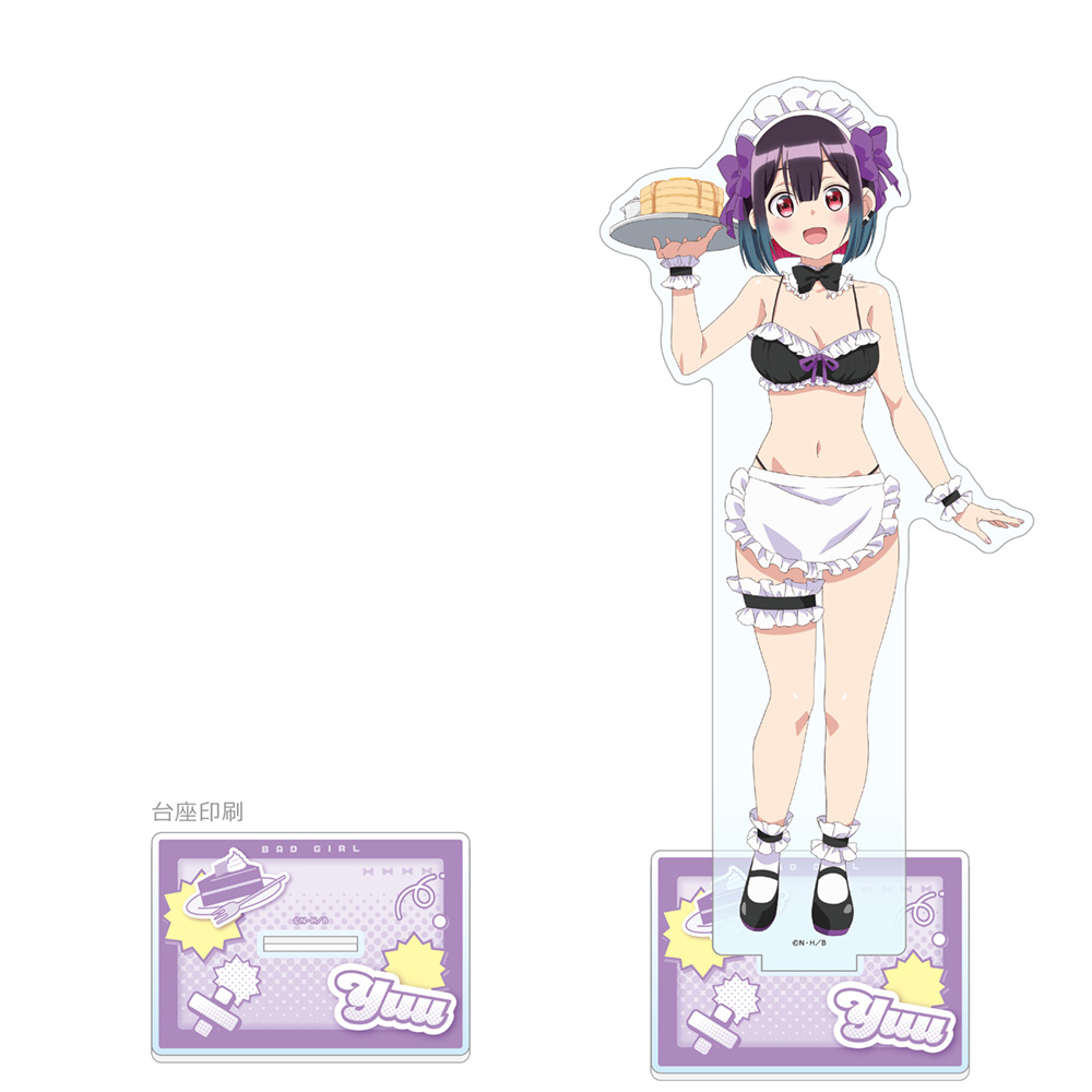 ばっどがーる]描き下ろし特大アクリルスタンド（優谷優／メイド