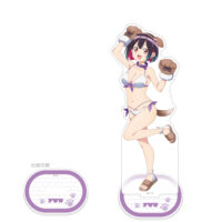 ばっどがーる]描き下ろし特大アクリルスタンド（優谷優／アニマル水着）