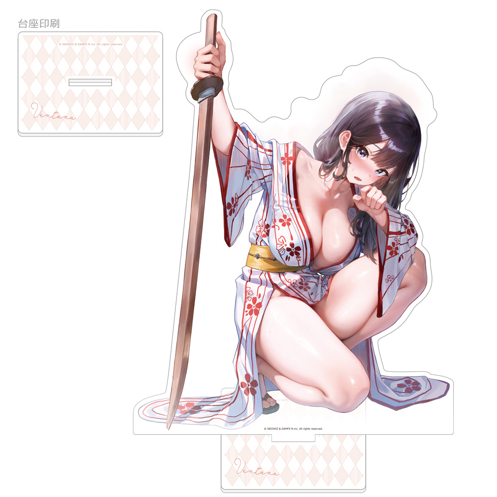 【最終値下げ】ブラウンダスト2 ヴェンタナ 特大メガマット ブラウンダスト2]特大アクリルスタンド（ヴェンタナ／温泉修行人）
