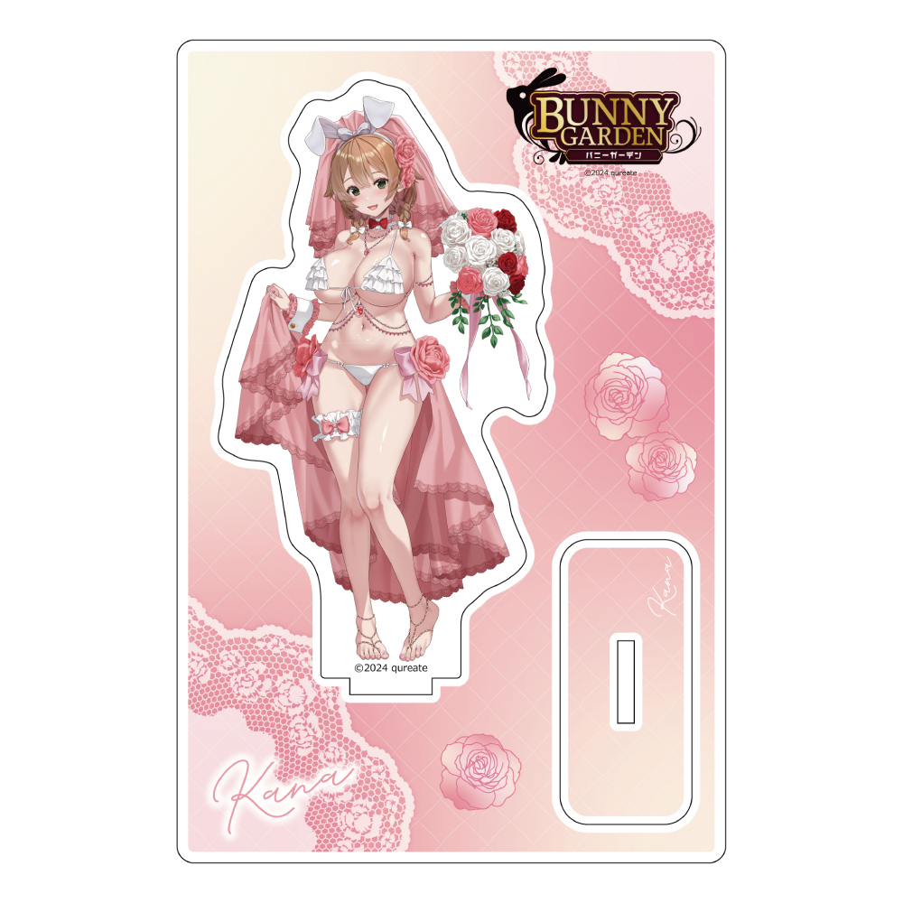 バニーガーデン]描き下ろしアクリルスタンド（花奈／バニー