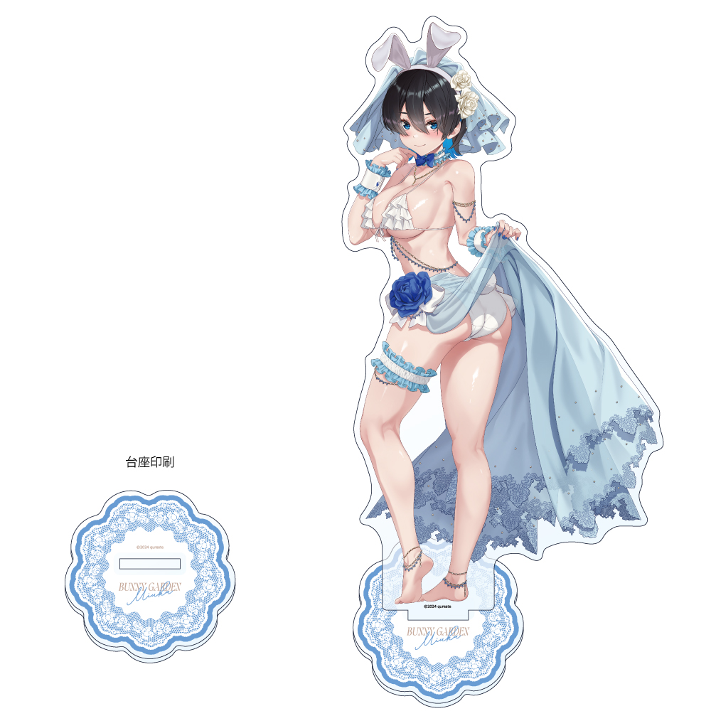 バニーガーデン]描き下ろし特大アクリルスタンド（美羽香／バニー