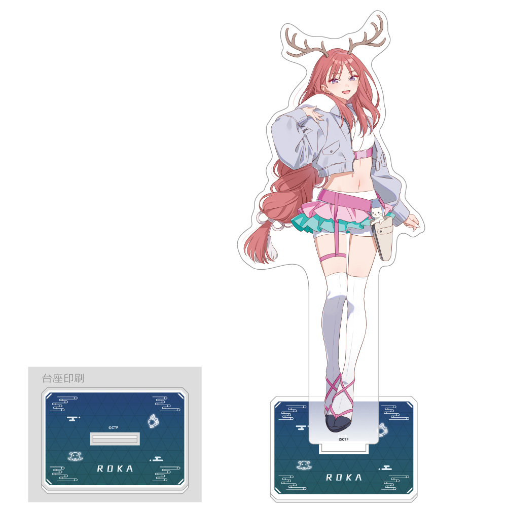 限定品！双天恋姫　愛莉　特大アクリルスタンド 超かぐや姫！]特大アクリルスタンド（綾紬芦花）