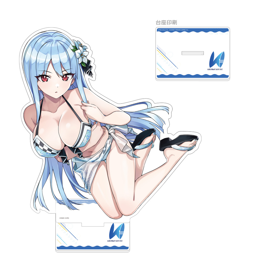 送料無料 ギフト ドルフィンウェーブ]特大アクリルスタンド（永雪 氷織（水着）） アクリルスタンド