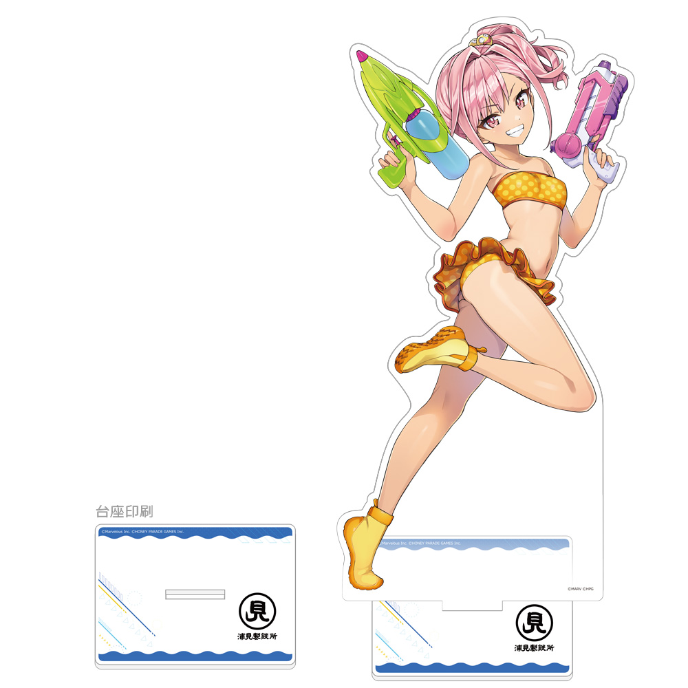 ダンまち ウエディング水着 ウェディング水着 ビッグアクリルスタンド 全種セット ダンまちⅣ」描き下ろしプライズがGiGO・セガのお店限定で7月