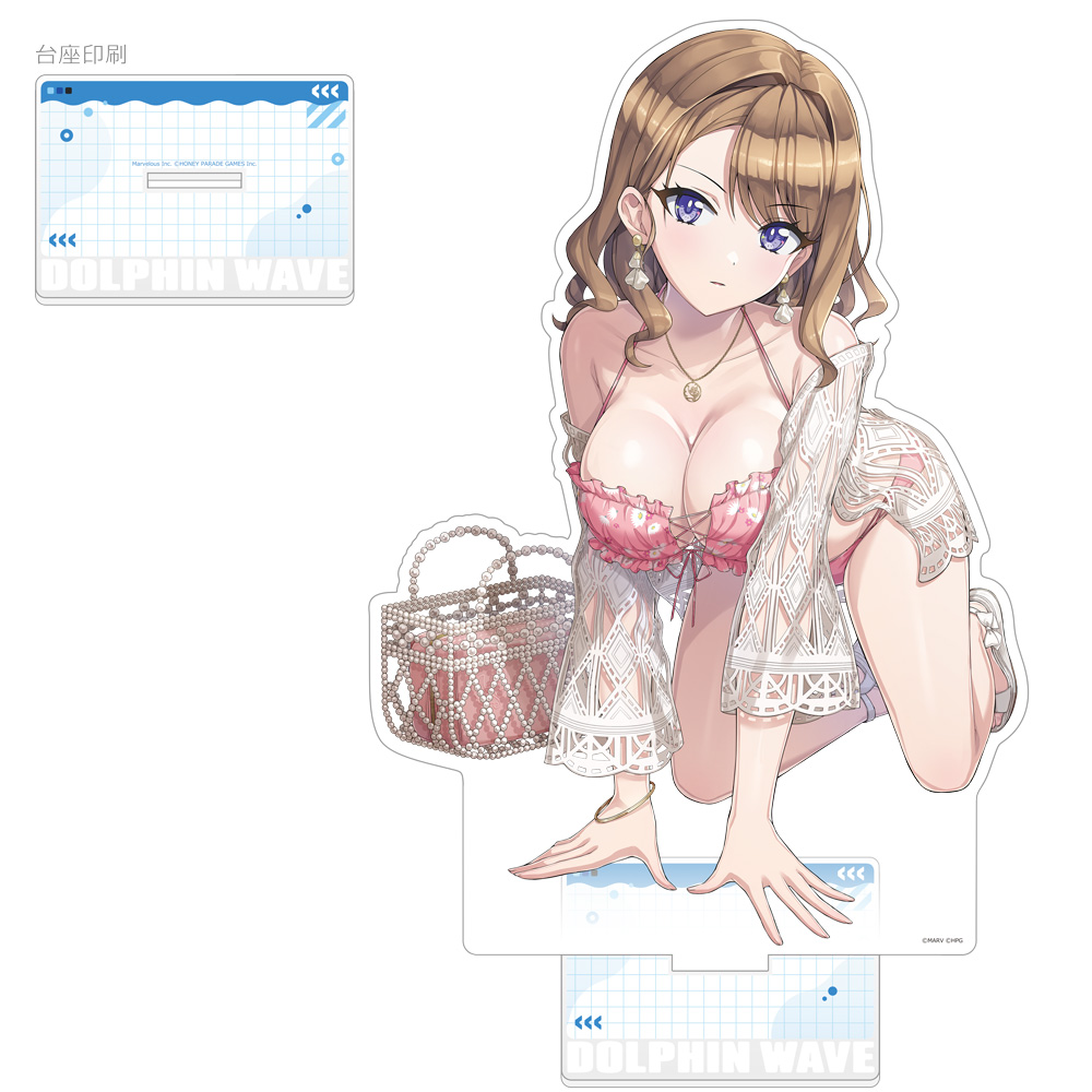 ドルフィンウェーブ 特大アクリルスタンド 住乃絵紫苑 ドルフィンウェーブ]特大アクリルスタンド（住乃絵 紫苑（ドルウェブ総