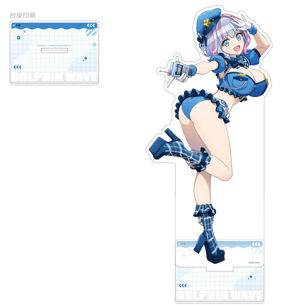 ドルフィンウェーブ]特大アクリルスタンド（久々利 トモ（アイドル 