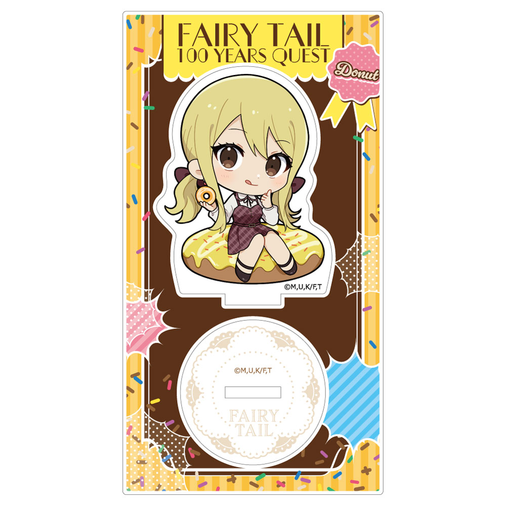 FAIRY TAIL 100年クエスト]アクリルスタンド（ルーシィ／ドーナツ）