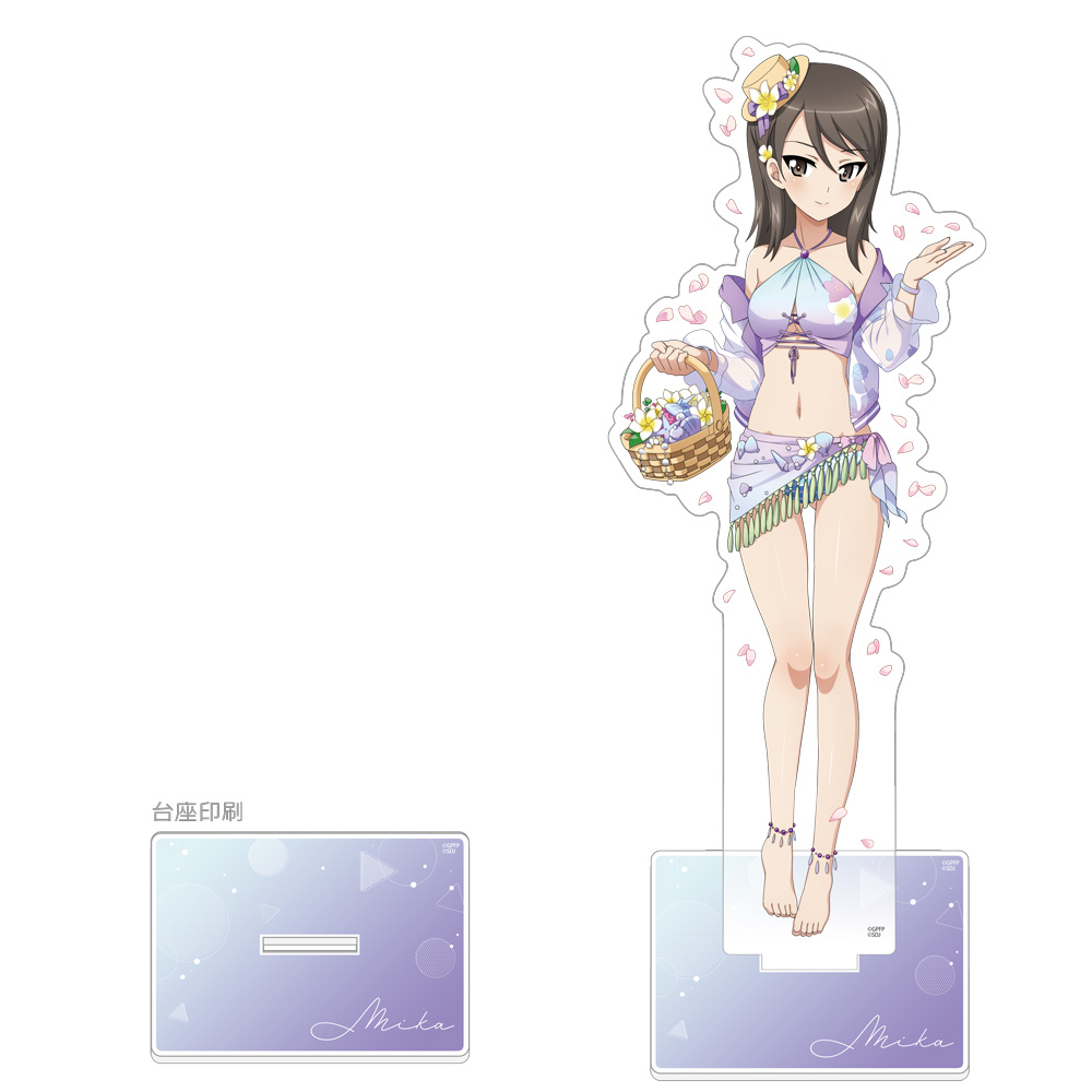 【ラッピング不可】 ガールズ＆パンツァー 戦車道大作戦！]特大アクリルスタンド アクリルスタンド
