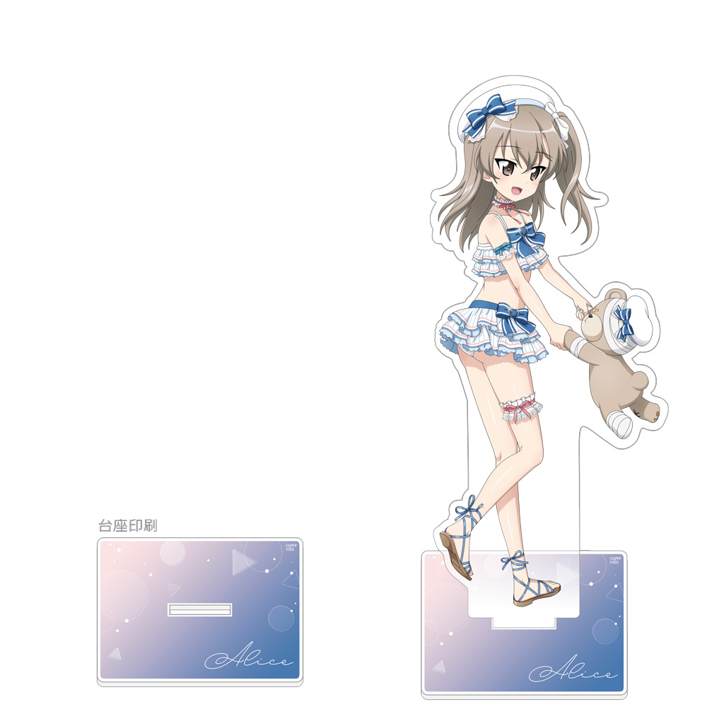 ガールズ＆パンツァー 戦車道大作戦！]特大アクリルスタンド（島田愛里
