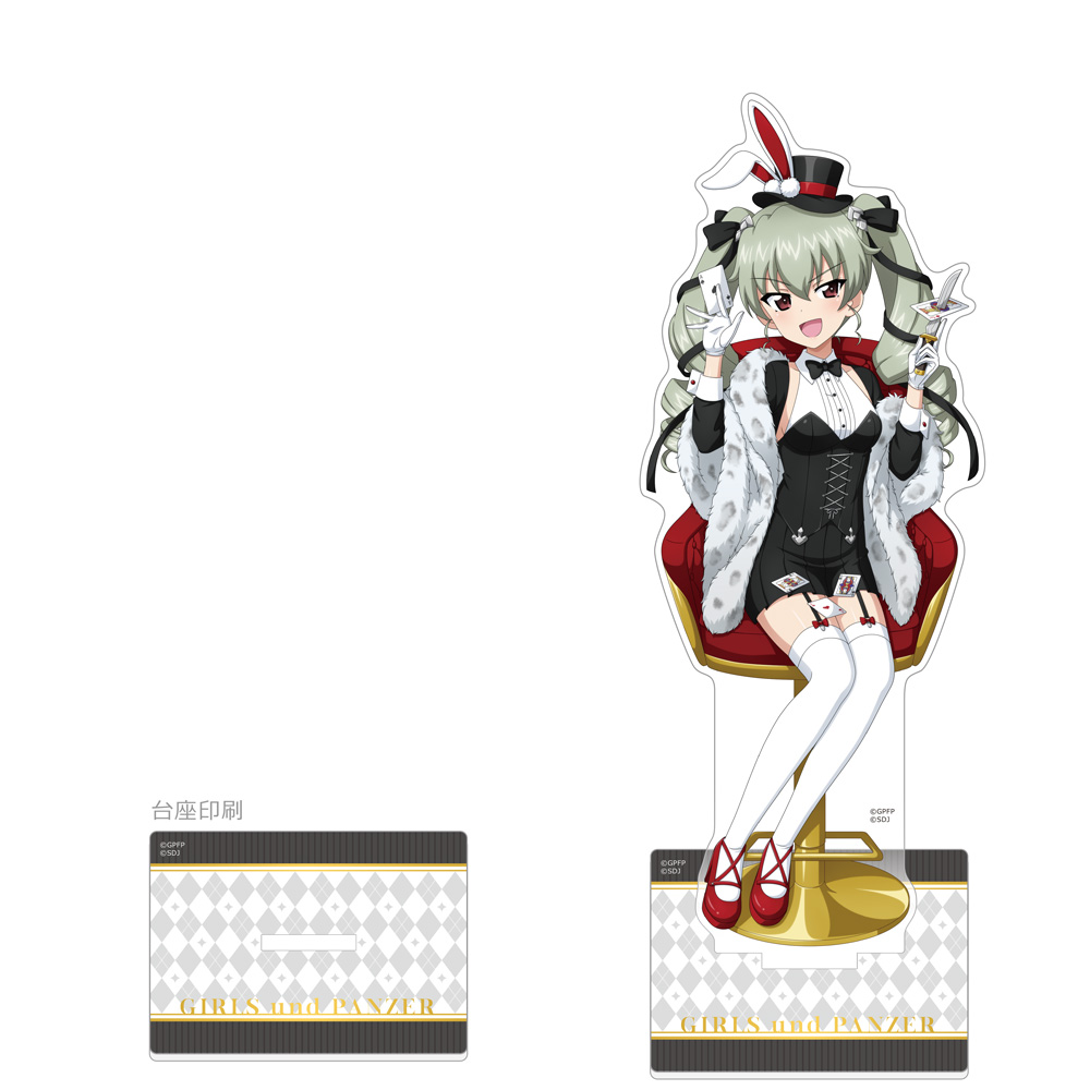 2025年新作アイテムが続々登場 ガールズ＆パンツァー 戦車道大作戦！]特大アクリルスタンド ポスター