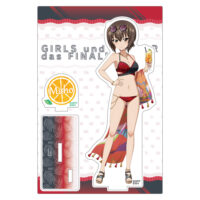 【縦23.2cm】 ガールズ&パンツァー S賞 アクリルスタンド 西住まほ ガールズ＆パンツァー 最終章]アクリルスタンド（西住まほ