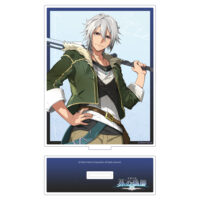 ピカットアニメ　界の軌跡　閃の軌跡　クロウ　トワ　A3クリアポスター　額縁入り 英雄伝説 界の軌跡」リィン、アルティナ、クロウ、フィー、トワ