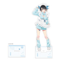 彼女、お借りします　カーテン魂　更科瑠夏　ジャージメイド　缶バッジセット　② astand_kanokarits13-big_1-