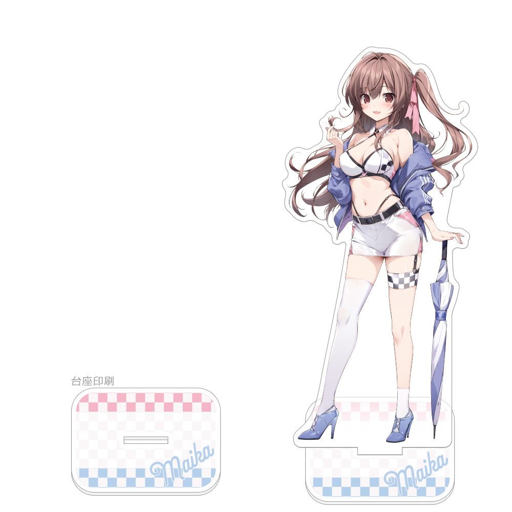 karory先生]描き下ろし特大アクリルスタンド（蒼海舞香／レースクイーン）