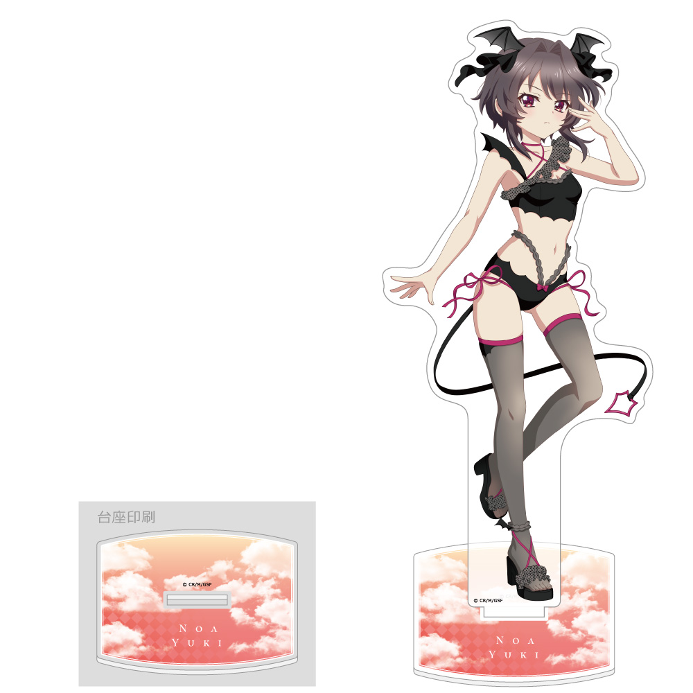 9-nine- Ruler's Crown]描き下ろし特大アクリルスタンド（結城希亜