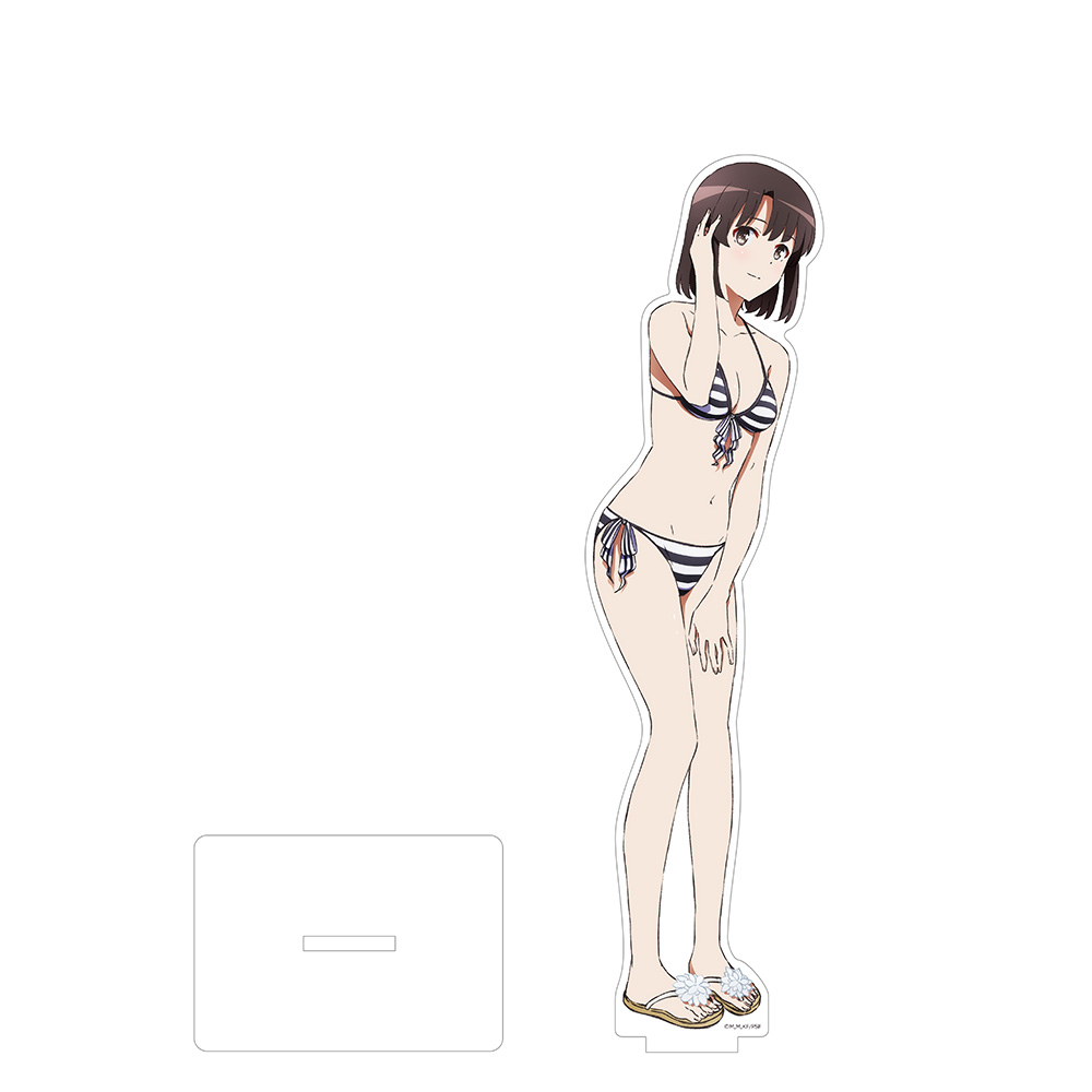 冴えない彼女の育てかた　Fine ビッグアクリルスタンド 冴えない彼女の育てかた Fine - 描き下ろしイラスト 霞ヶ丘詩羽