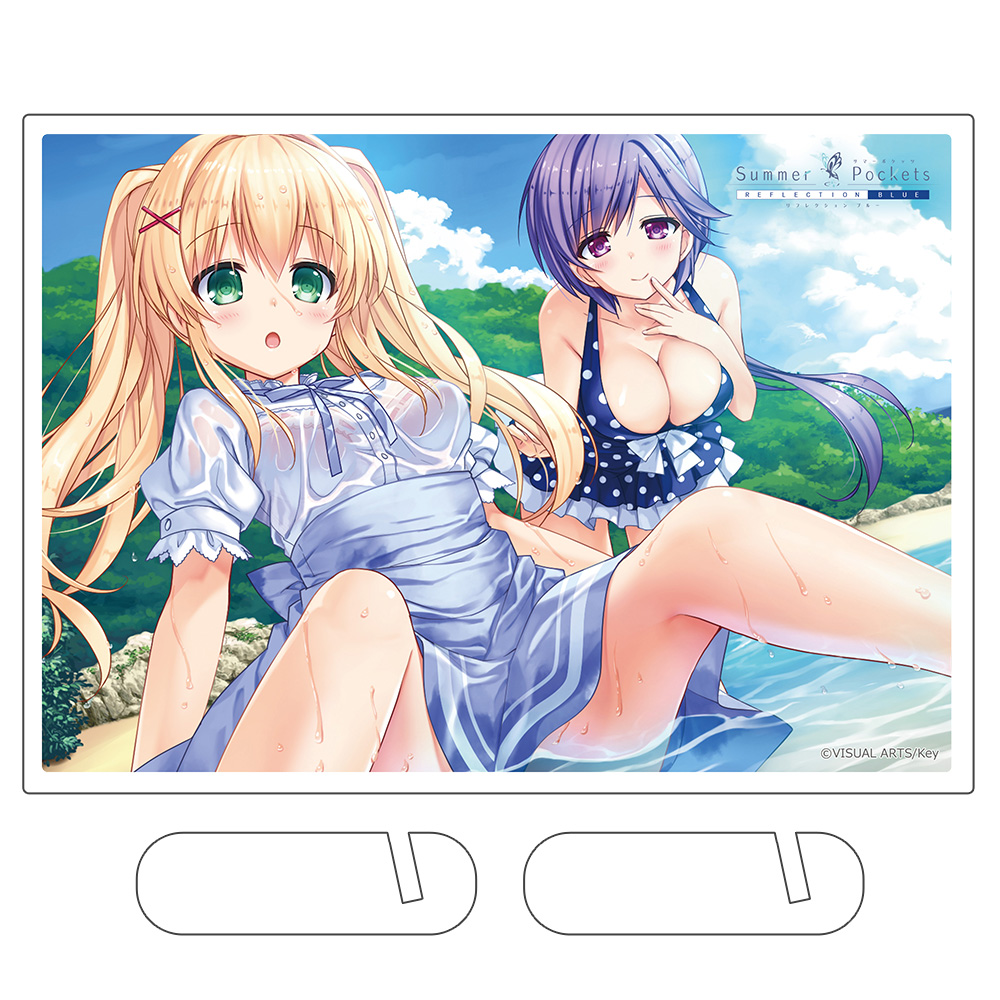 流行に  Summer Pockets BLUE]アクリルパネル（紬 REFLECTION その他