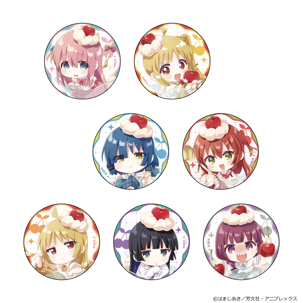 ぼっち・ざ・ろっく！]トレーディング缶バッジBOX（さくらんぼほいっぷ