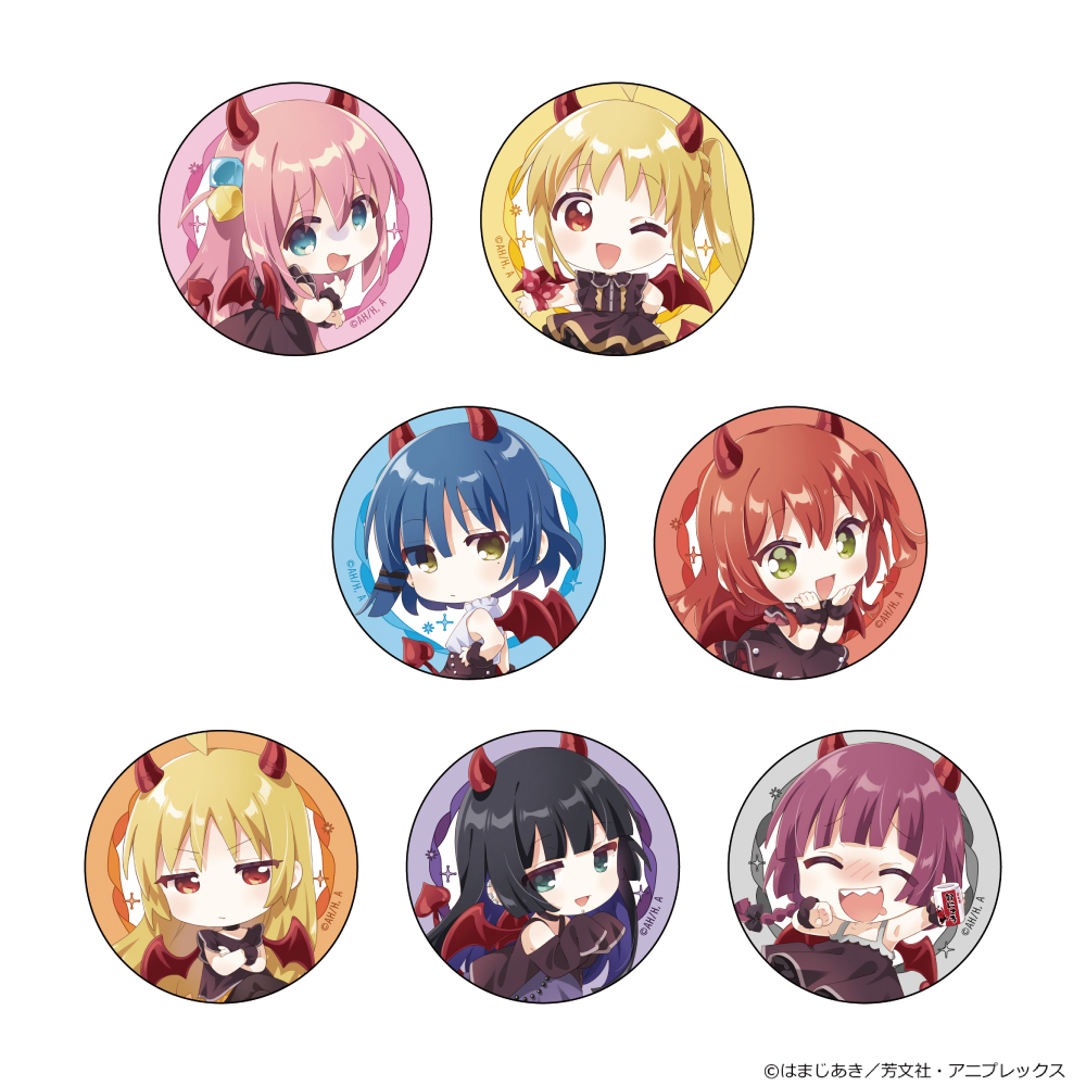 ぼっち・ざ・ろっく！]トレーディング缶バッジBOX（悪魔／イラスト な