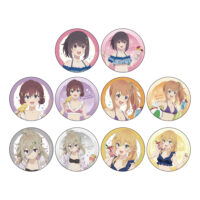 日々は過ぎれど飯うまし]トレーディング缶バッジBOX（水着）10個入り