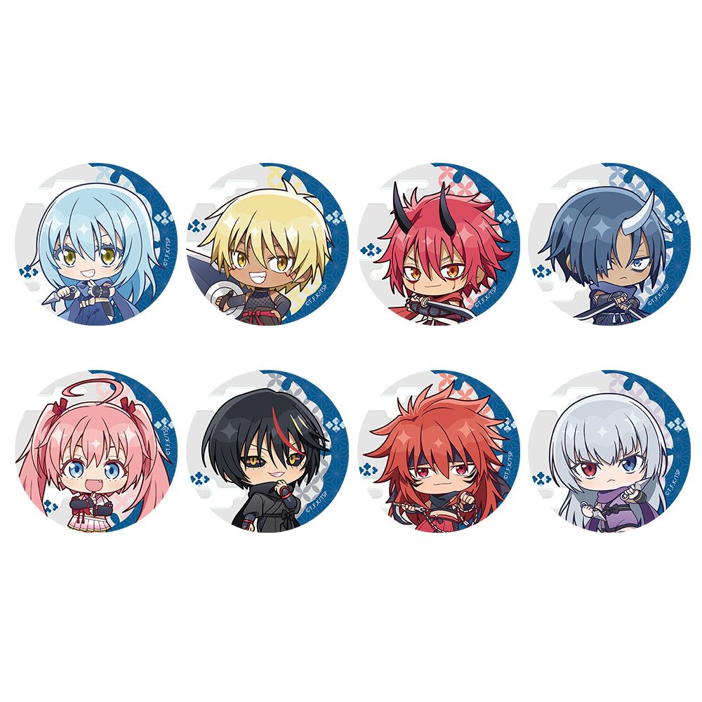 転生したらスライムだった件 アクリルチャーム付き缶バッジ(王様