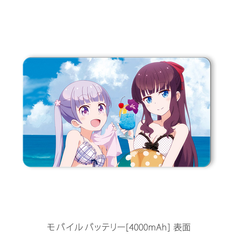 New Game 描き下ろしモバイルバッテリー 水着 New Game 描き下ろしモバイルバッテリー 水着