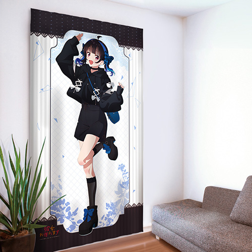 八重森みに ゴシック風デート服 カーテン 100×178cm 遮光あり 【公式通販】