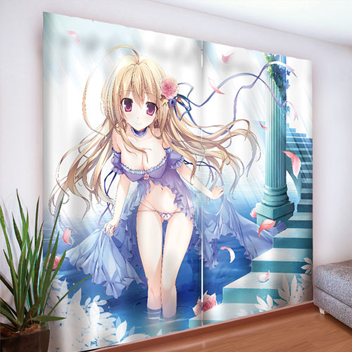 KAROMIX こみトレ35 来雪ちゃんBIGシャワーカーテン karory KAROMIX こみトレ35 来雪ちゃんBIGシャワーカーテン karory