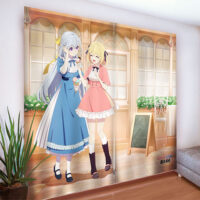 転生王女と天才令嬢の魔法革命]描き下ろしカーテン（アニ