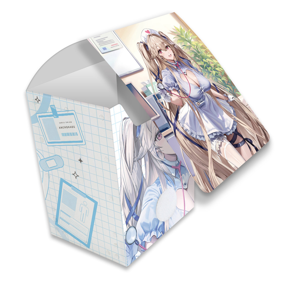 アズールレーン デッキケース アズールレーン]描き下ろしデッキケース（アンカレッジ／ナース）