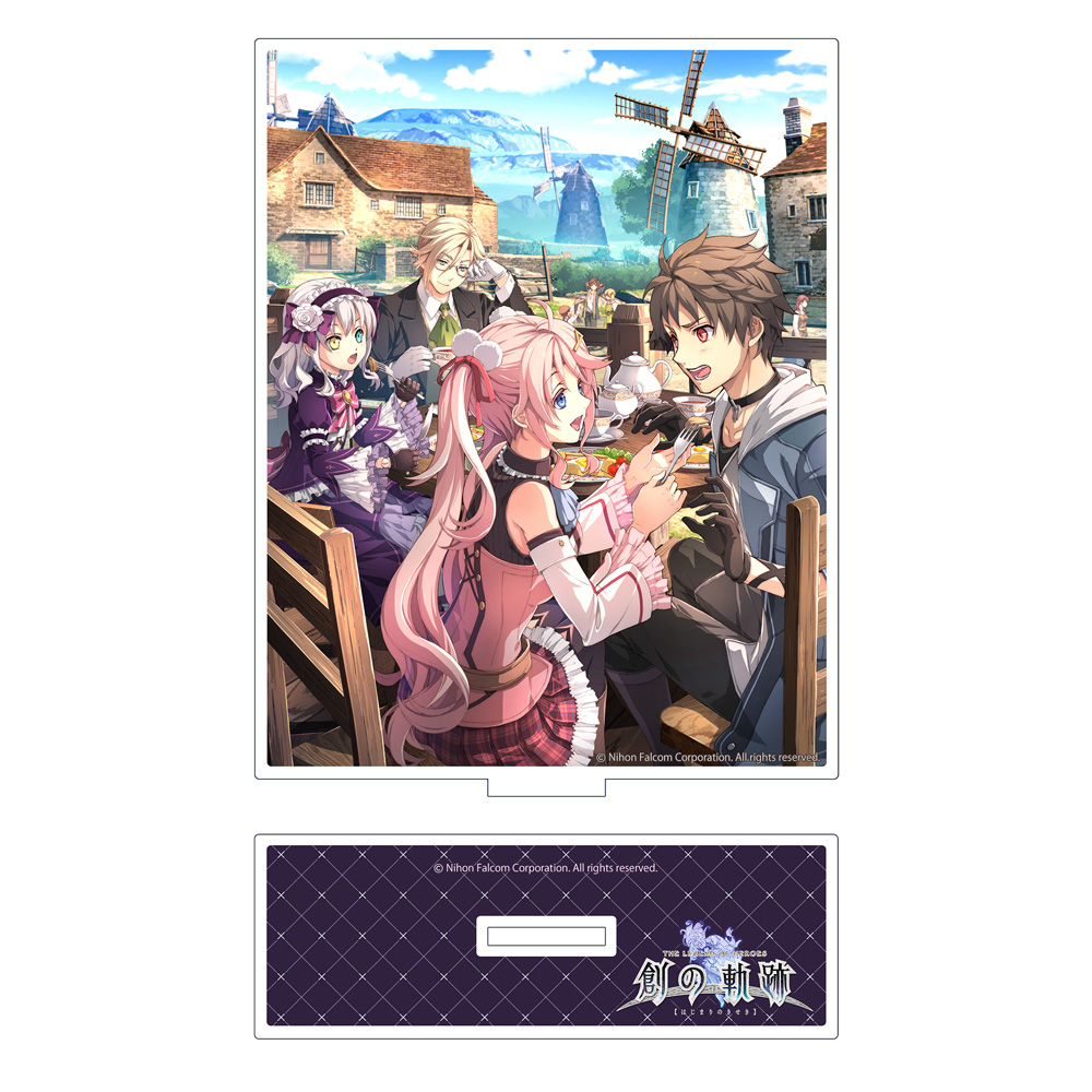 英雄伝説 創の軌跡]アクリルパネルスタンド（PICNIC-PARTY in CREIL）