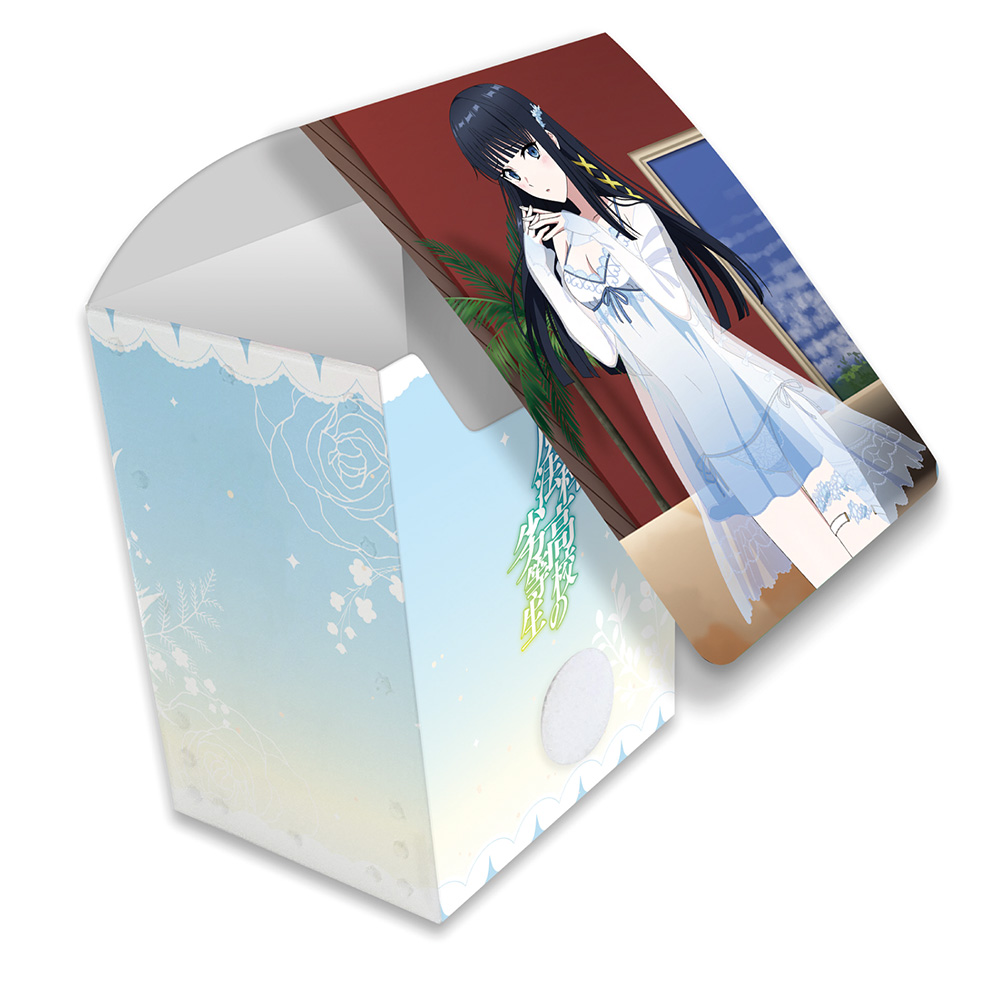 今だけ500円引き！ 未開封 合皮製デッキケース 魔法科高校の劣等生 司馬深雪 魔法科高校の劣等生 第3シーズン]描き下ろしデッキケース（司波深雪