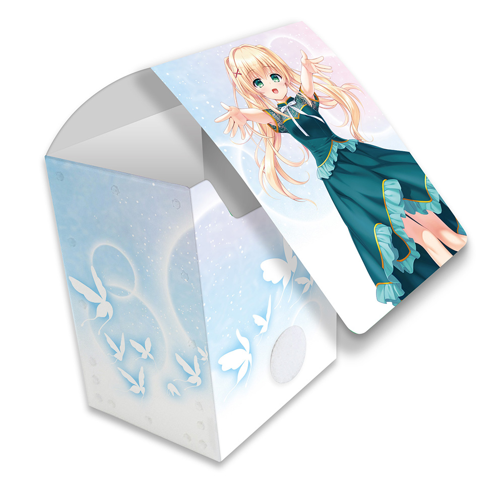 合皮製デッキケースW Summer Pockets REFLECTION BLUE「空門 蒼