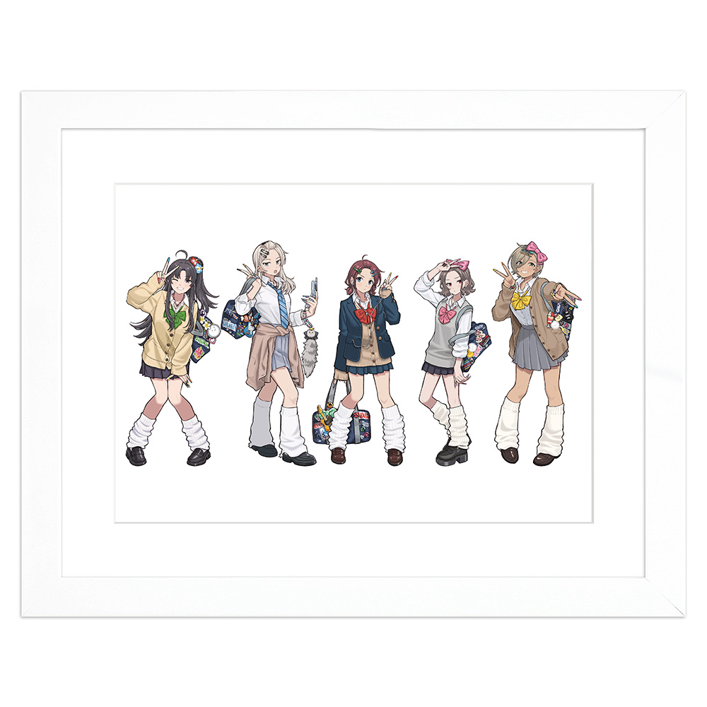 ガールズバンドクライ]描き下ろしキャラファイングラフ（平成