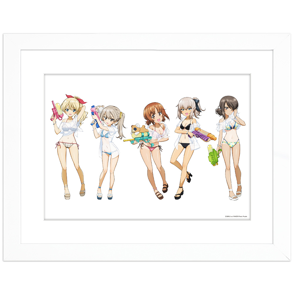 ガールズ＆パンツァー 最終章]描き下ろしキャラファイングラフ（水鉄砲