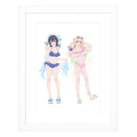 クラスで2番目に可愛い女の子と友だちになった]描き下ろしキャラ