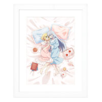 転生王女と天才令嬢の魔法革命]描き下ろしキャラファイングラフ（アニ