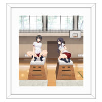 珈琲貴族先生]描き下ろし複製原画（青山澄香＆白峰莉花／跳び箱）