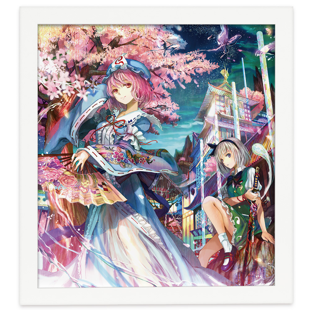 東方project フカヒレ先生書き下ろし イラストサインフィルム 結べ