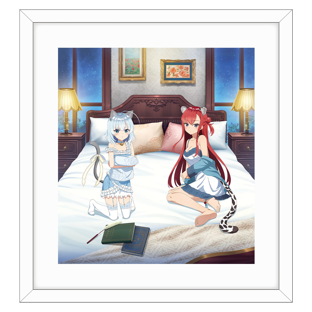 公女殿下の家庭教師]描き下ろし複製原画（ティナ・ハワード＆リディヤ