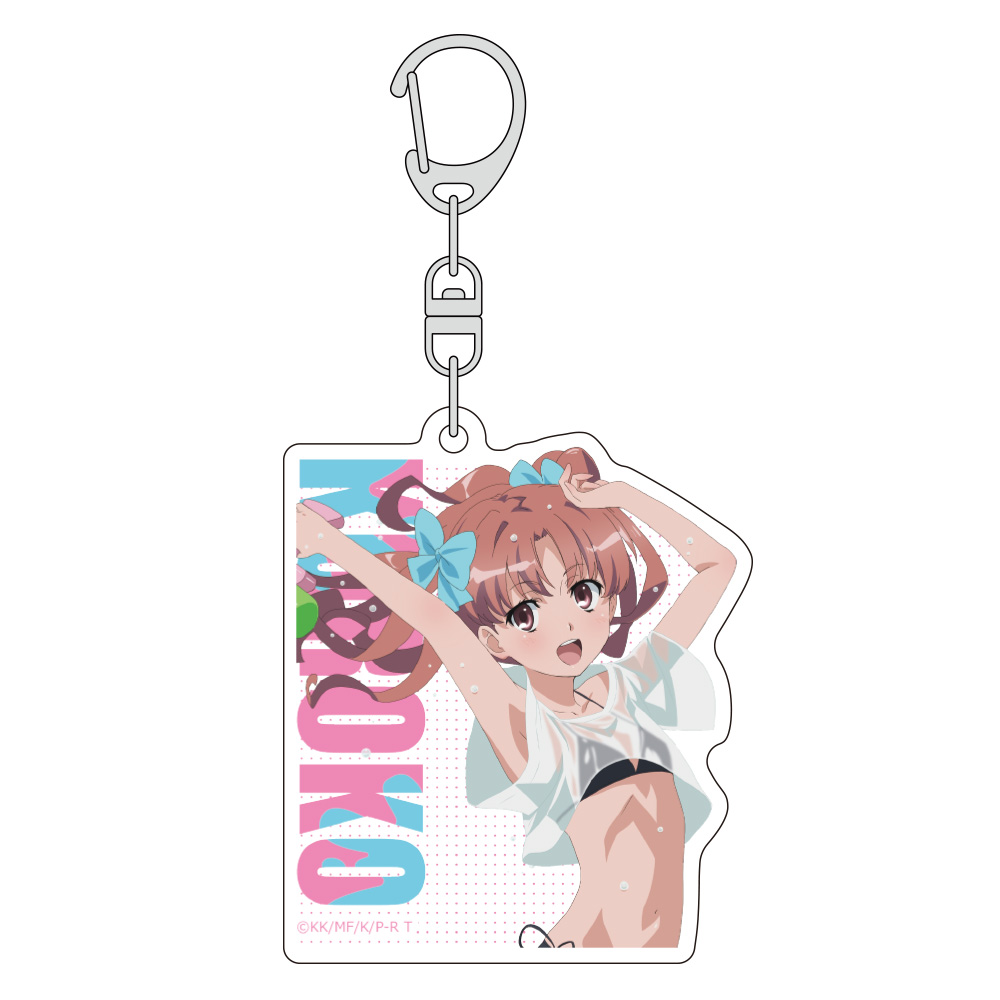 とある科学の超電磁砲T]描き下ろしアクリルキーホルダー（白井黒子