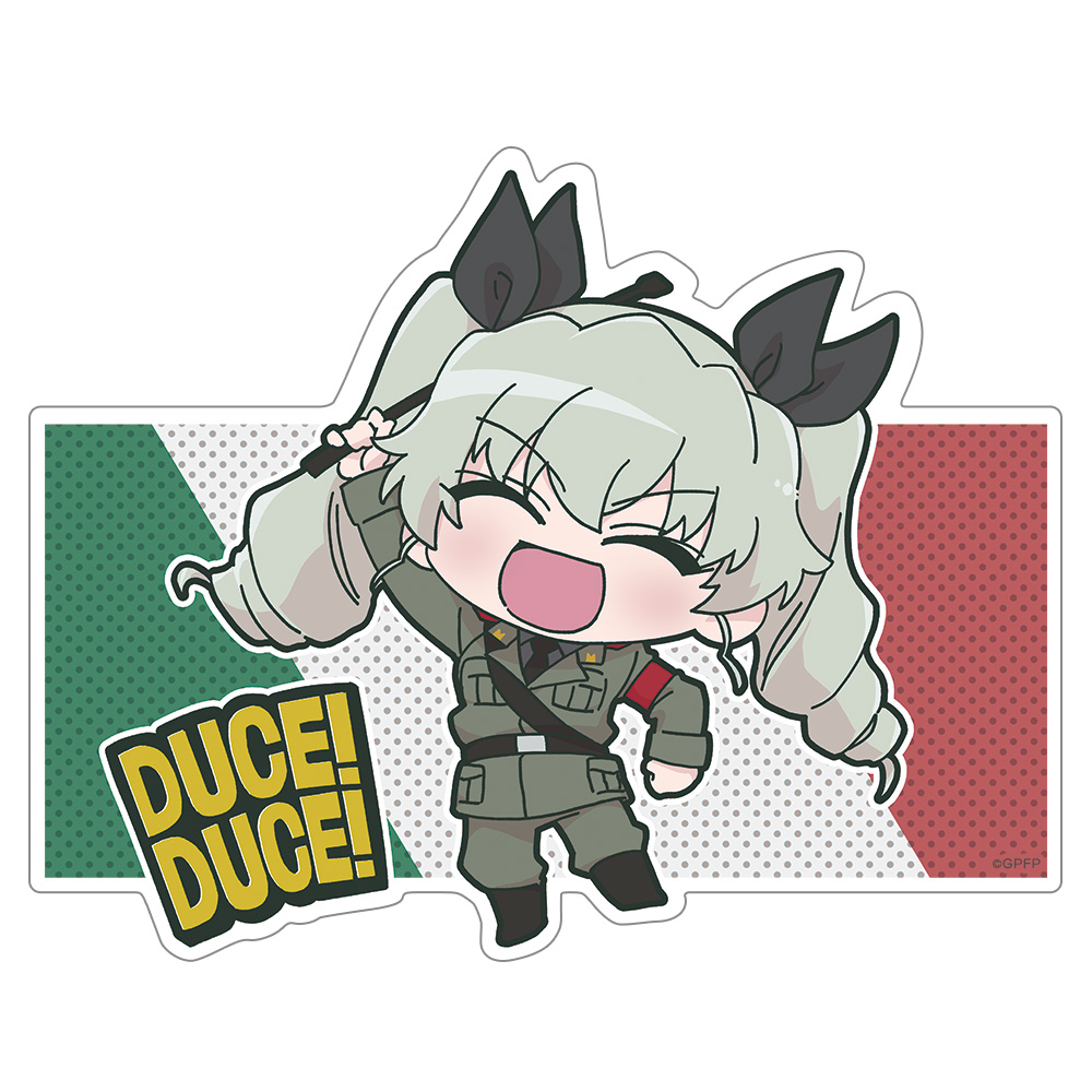 ガールズ＆パンツァー 最終章]マグネットシート（アンチョビ／DUCE）