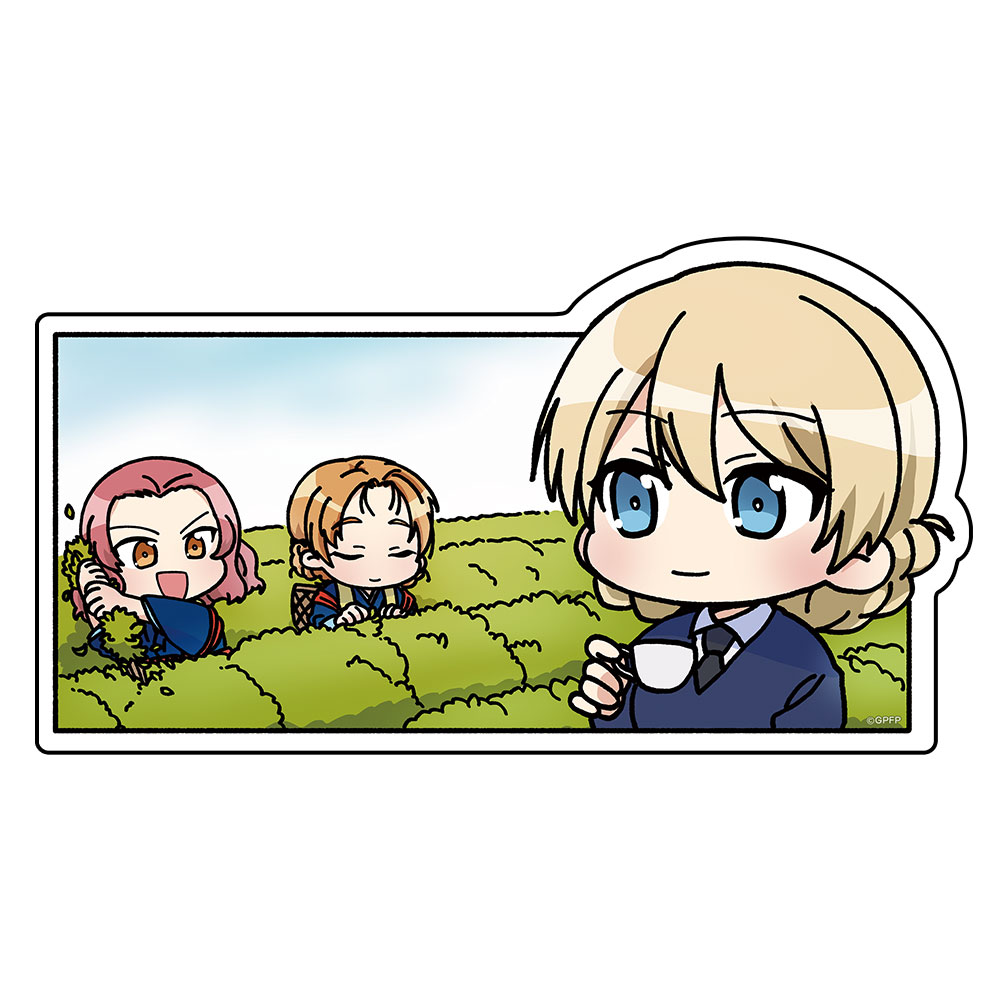 ガールズ＆パンツァー 最終章]マグネットシート（聖グロリアーナ女学院