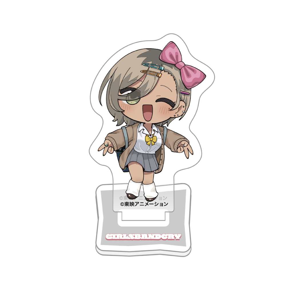 ガールズバンドクライ　アクリルスタンド 6点セット　ヒナ　ナナ ルパ　アイ　リン ガールズバンドクライ]アクリルメモスタンド（ルパ／平成ギャル）