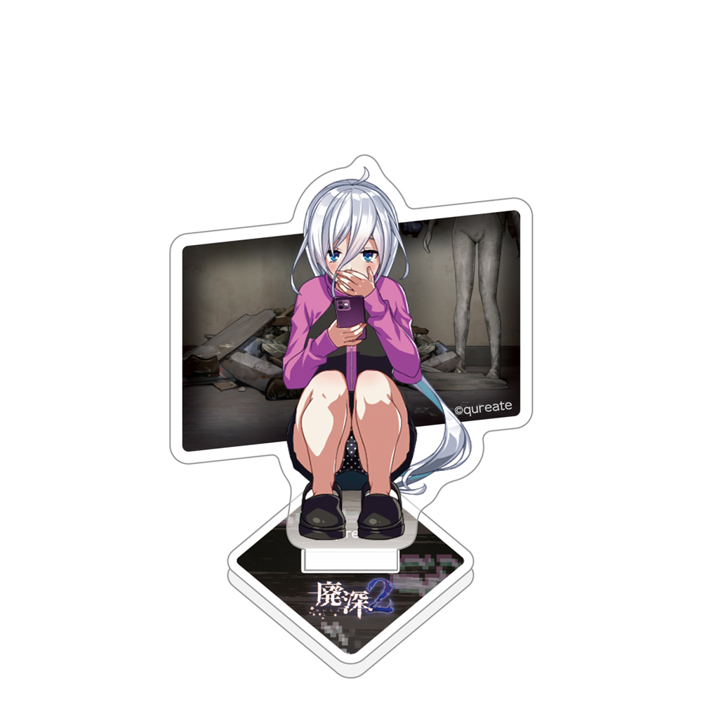 しらうめ　５月アクスタ断捨離予定 廃深シリーズ]アクリルメモスタンド（柊藍那）