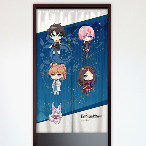 Fate Grand Order 絶対魔獣戦線バビロニア のれん 藤丸 マシュ フォウ ロマニ ダ ヴィンチ Fate Grand Order 絶対魔獣戦線バビロニア のれん 藤丸 マシュ フォウ ロマニ ダ ヴィンチ